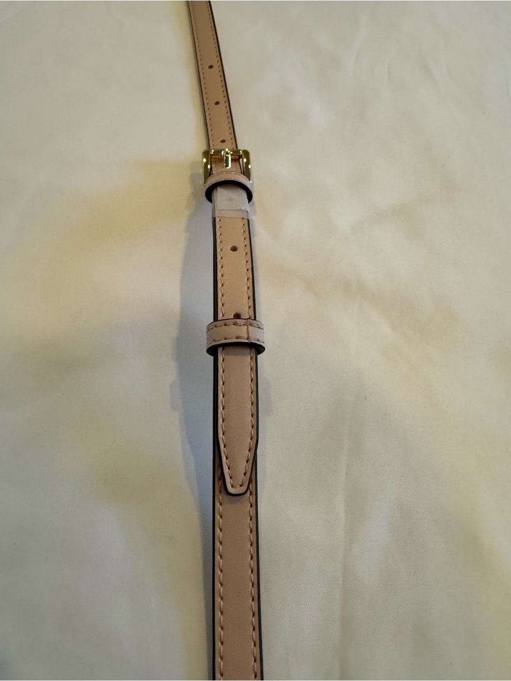 Michael Kors Pink Leather Adjustable Strap with Gold Hardware - Picture 2 of 5